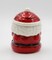 Ceramic Santa With Gingerbread Man Candy Jar, Home Décor, Gift for Her, Gift for Mom, Kitchen Décor, Christmas Décor